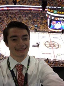 Selfie Game strong from the Press Box