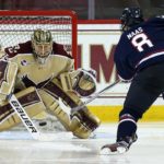 Eagles First in Hockey East after Three Straight Victories