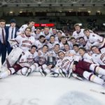 Men's Hockey Caps Season with Weekend Sweep of Maine, Hockey East Regular Season Championship