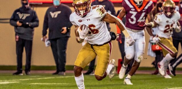 Khalil Herbert, Turnovers Sink Eagles Against Virginia Tech